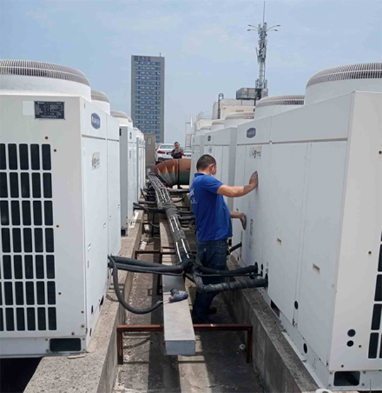 诸城中央空调制热和不制冷系统维修方法